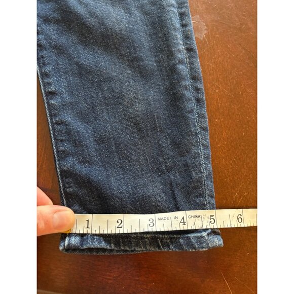 Mother The Looker Mid Rise Skinny Jeans Flowers From the Storm Size 30 - Picture 12 of 13